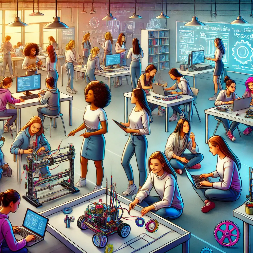 Hutch Tech Female Students