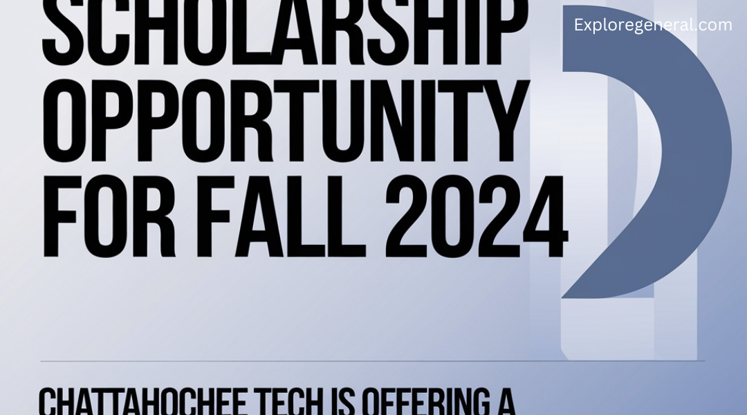 scholarship for fall 2024 chattahoochee tech